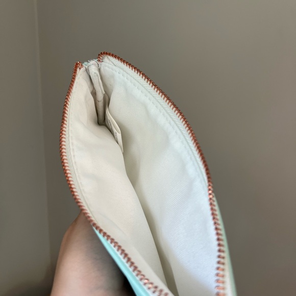 Mint / seafoam pencil / cosmetic pouch - Picture 6 of 6